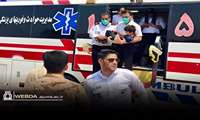 عملیات وسیع نجات‌بخشی دانشگاه علوم پزشکی اهواز برای خدمت به زائران در سخت‌ترین شرایط